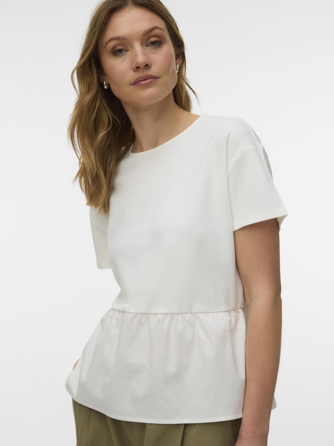 AWROSEMARY Top - Snow White - VERO MODA & VILA Bergvik